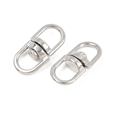 Alloy Double Eye Swivel Clasps FIND-C091-01P-1