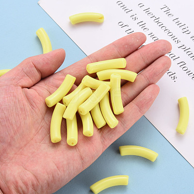 Opaque Acrylic Beads MACR-S372-002B-S024-1