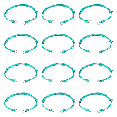 20Pcs Waxed Polyester Cord Bracelet Making AJEW-TAC00084-1