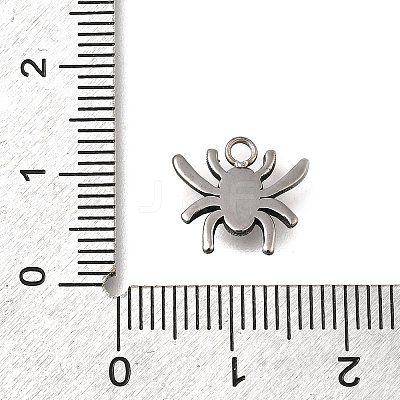 Retro 304 Stainless Steel Charms STAS-L284-09AS-1