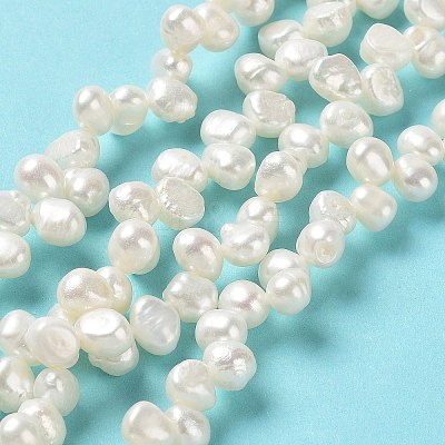 Natural Cultured Freshwater Pearl Beads Strands PEAR-J007-44-1