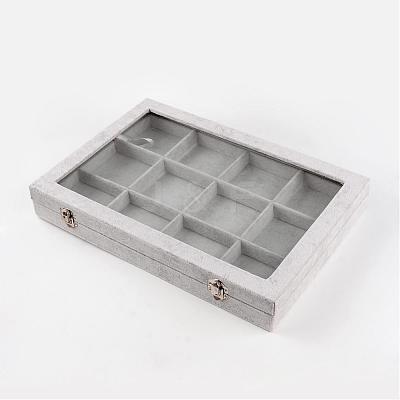 Velvet and Wood Display Boxes ODIS-R003-11-1