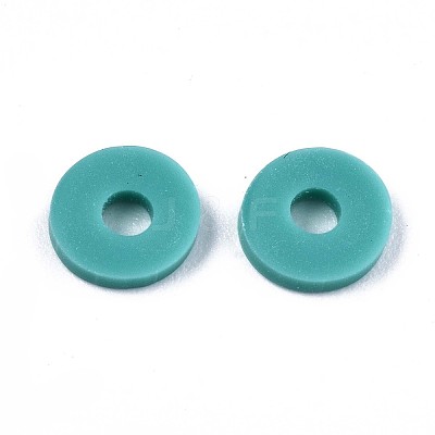 Handmade Polymer Clay Beads CLAY-Q251-6.0mm-107-1