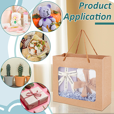 Kraft Paper Gift Bags ABAG-WH0044-63B-1