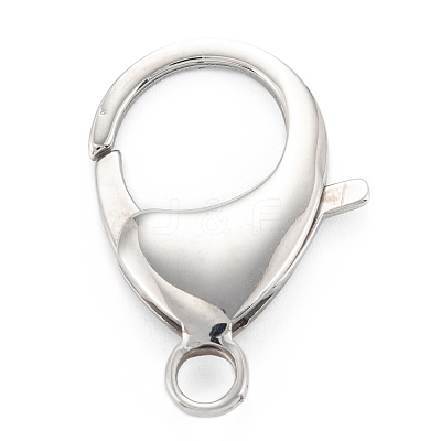 Non-Tarnish 304 Stainless Steel Lobster Claw Clasps STAS-C024-04P-1