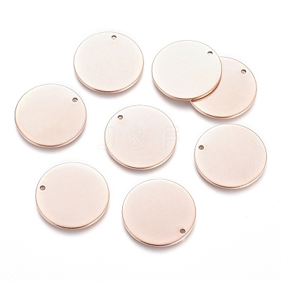 Ion Plating(IP) 304 Stainless Steel Pendants LS-STAS-I124-03B-RG-1