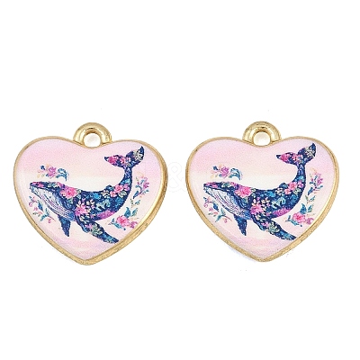 Printed Alloy Pendants AL-CBA49CA-06-1