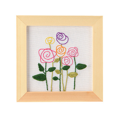 Embroidery Starter Kits DIY-P077-061-1