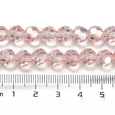 Transparent Glass Beads EGLA-A035-T8mm-B20-1