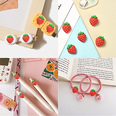 Opaque Resin Decoden Cabochons RESI-CJC0020-02-1