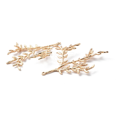 Rack Plating Brass Big Pendants KK-WH0001-05KCG-1