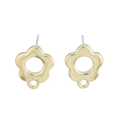 Alloy Stud Earring Findings PALLOY-N150-82LG-1