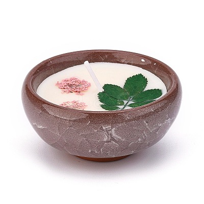 SaddleBrown Porcelain Candles DIY-P009-D05-1