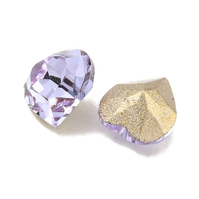 Glass Rhinestone Cabochons RGLA-L029-16B-371-1