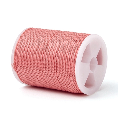 Round Waxed Polyester Cord YC-G006-01-1.0mm-28-1