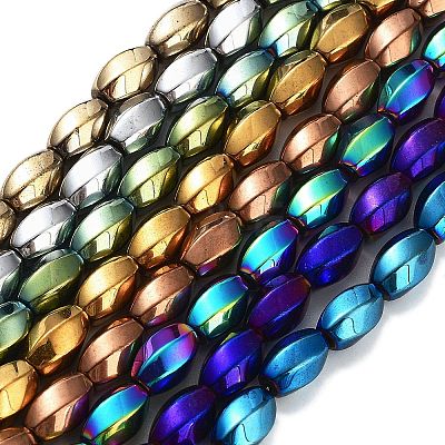 Synthetic Non-magnetic Hematite Beads Strands G-P545-G02-01-1
