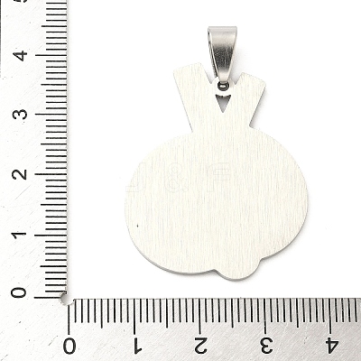 Sports 201 Stainless Steel Laser Cut Pendants STAS-P428-14P-02-1