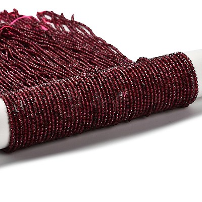 Natural Garnet Beads Strands G-RM2025-18-2mm-1