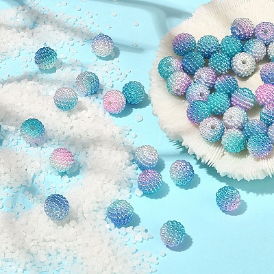 50Pcs Imitation Pearl Acrylic Beads OACR-YW0001-11H-1