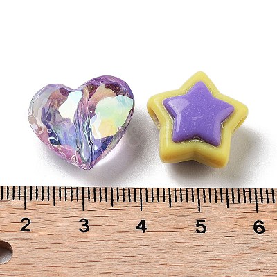 Acrylic Beads MACR-M040-01C-1