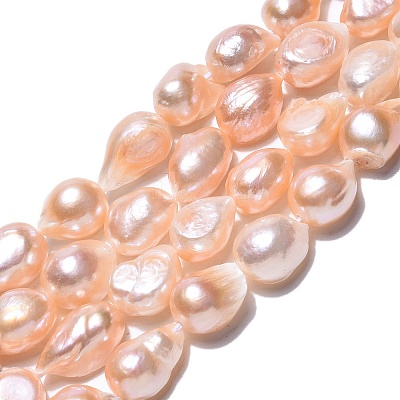 Natural Cultured Freshwater Pearl Beads Strands PEAR-N014-08D-01-1