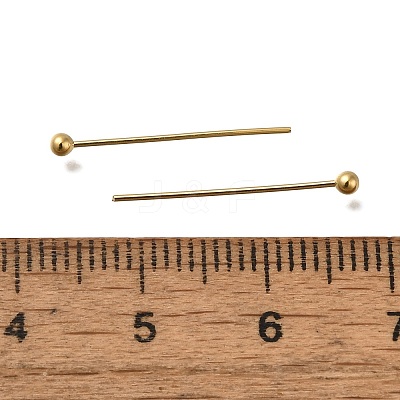 Brass Ball Head Pins KK-H502-03L-G-1