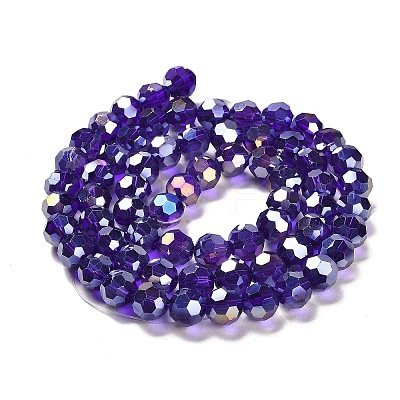 Transparent Glass Beads EGLA-A035-T10mm-B06-1