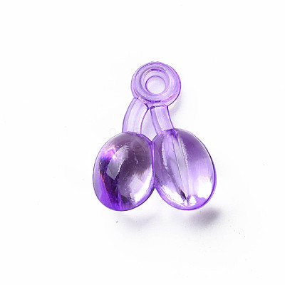 Transparent Acrylic Pendants MACR-N013-037-A01-1
