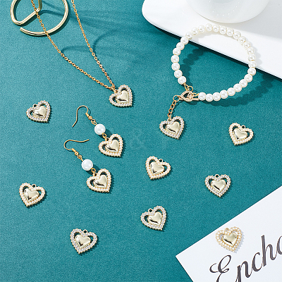 16Pcs 2 Style Alloy Pendants FIND-PH0007-23-1