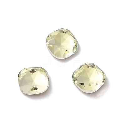 Glass Rhinestone Cabochons RGLA-P037-07A-D-1
