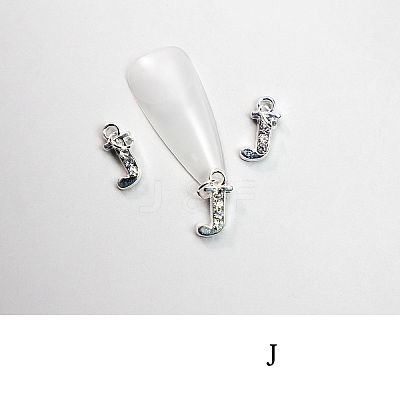 Alloy Rhinestone Cabochons MRMJ-T056-93P-J-1