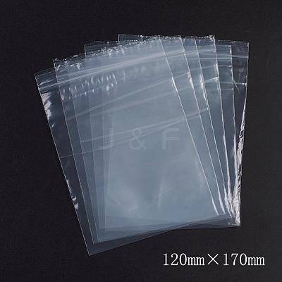 Plastic Resealable Packaging Bags OPP-G001-F-12x17cm-1
