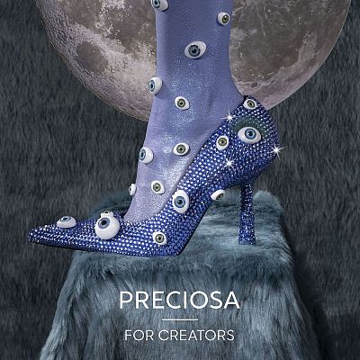 Preciosa® Crystal Hotfix Flatback Stones Y-PRC-HSS10-50005-200-1