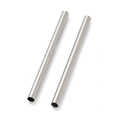 Brass Tube Beads KK-Z045-04E-P-1