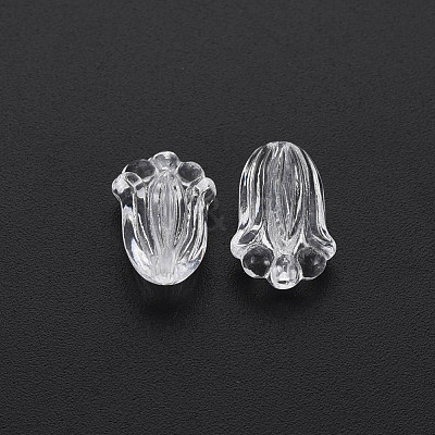 Transparent Acrylic Beads X-TACR-T003-18-1