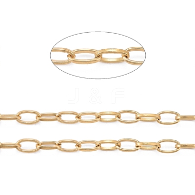 Ion Plating(IP) 304 Stainless Steel Cable Chains CHS-F011-04A-G-1