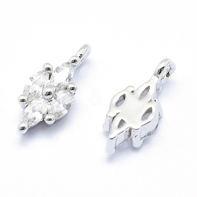 Brass Charms ZIRC-J040-36P-01-NR-1