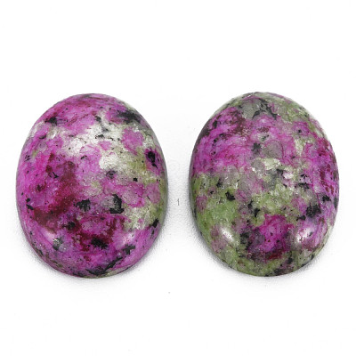 Natural Ruby in Zoisite Cabochons G-S349-25A-03-1
