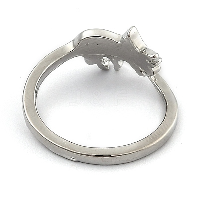 Brass Cuff Rings RJEW-I076-04P-1