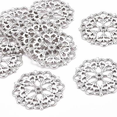 Tibetan Style Filigree Joiners Links TIBE-A11623-AS-FF-1