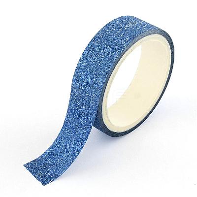 Glitter Powder DIY Scrapbook Decorative Paper Tapes DIY-S028-03-1