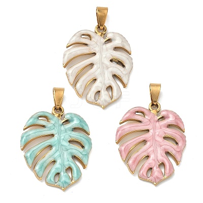 304 Stainless Steel Pendants STAS-D224-07G-02-1