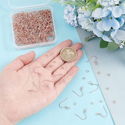 200Pcs 304 Stainless Steel Earring Hooks DIY-UN0003-79-1