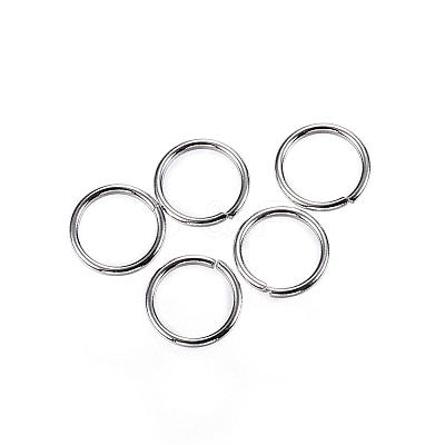 Tarnish Resistant 304 Stainless Steel Open Jump Rings STAS-D448-096P-6mm-1