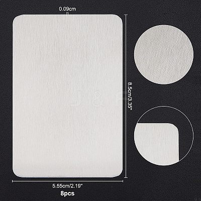 Stainless Steel Card DIY-NB0004-82-1