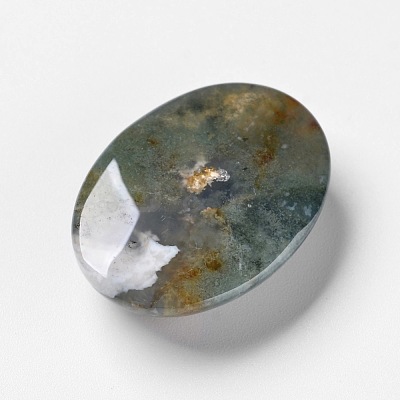 Natural Moss Agate Cabochons X-G-F296-09-22x30mm-1
