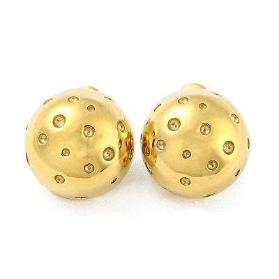 304 Stainless Steel Stud Earrings EJEW-M233-14G-1