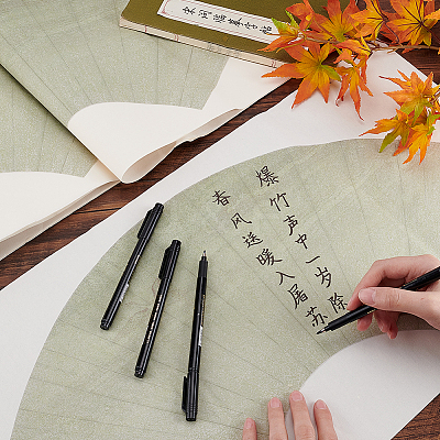 10 Sheets Chinese Rice Paper Card AJEW-PH0011-46-1