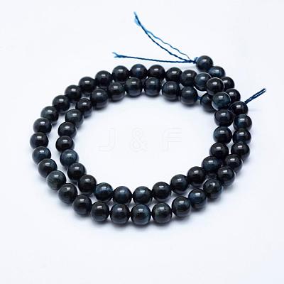 Natural Tiger Eye Beads Strands G-K203-85-8mm-1