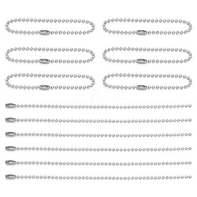 201 Stainless Steel Hanging Tag Chains STAS-N119-02E-P-1